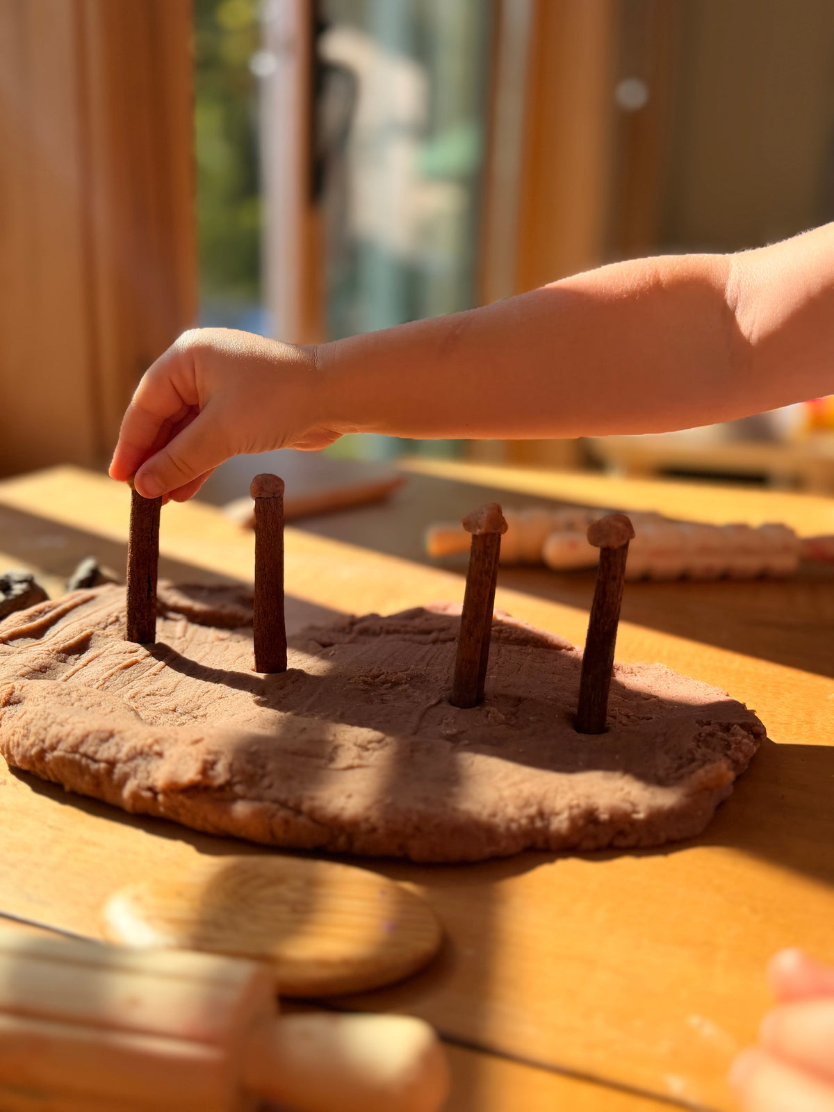Easy Peasy Homemade Cinnamon Play Dough