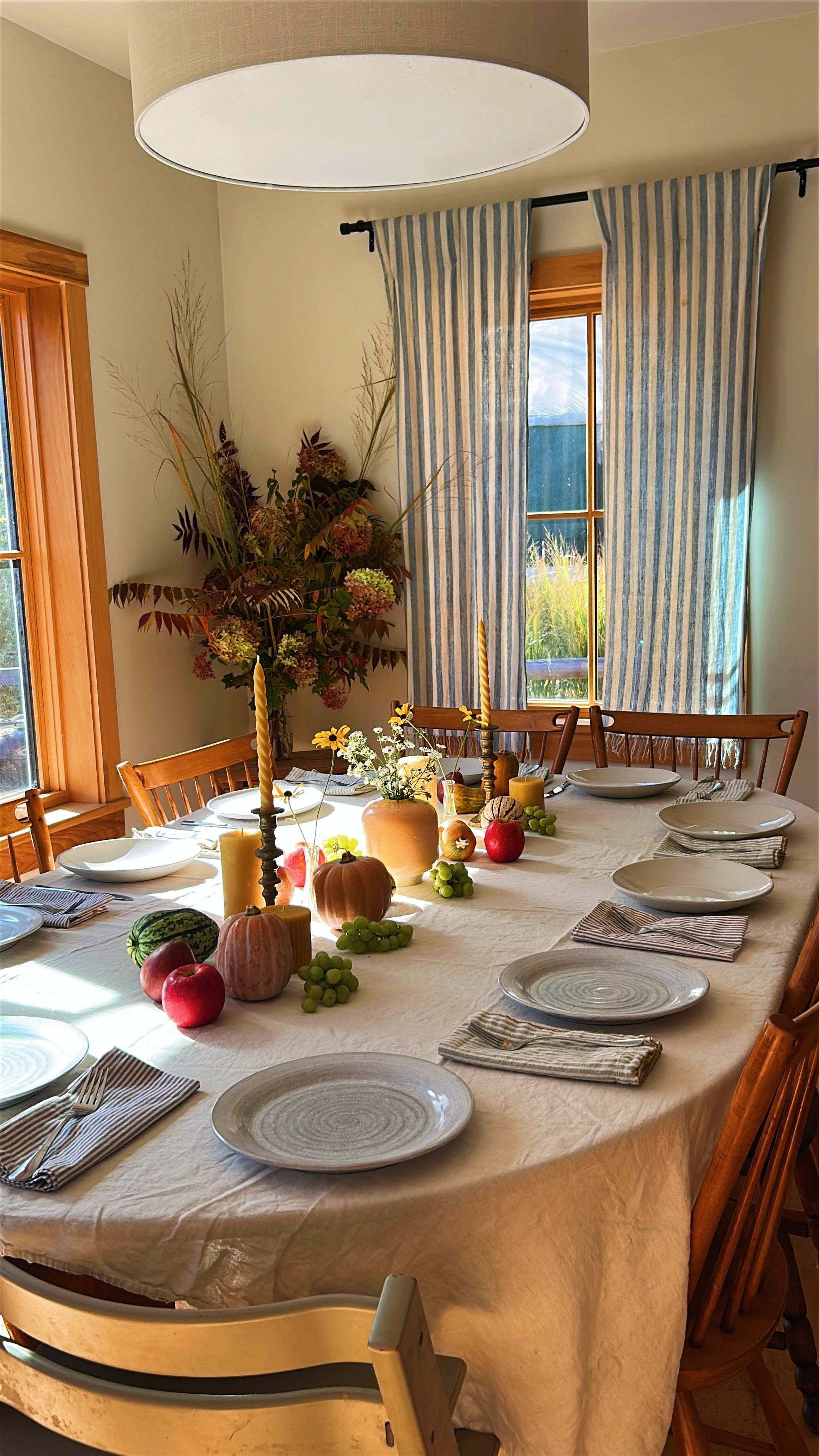 Thanksgiving table setting