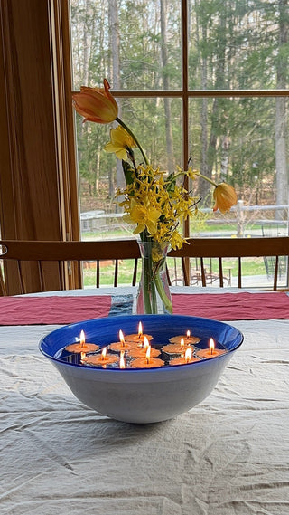 Floating Flower Candles
